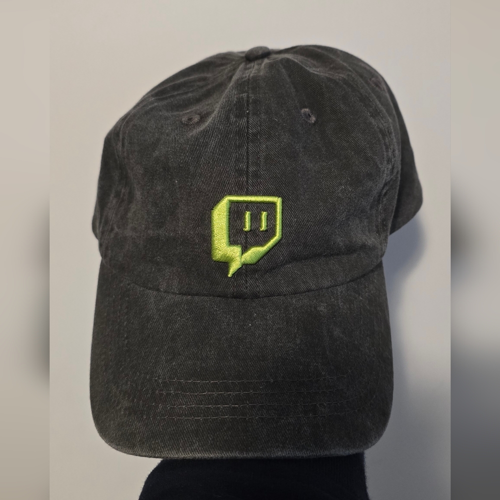 Twitch Baseball Hat - Washed Black